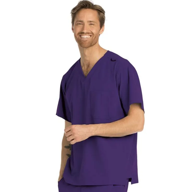 Skechers by Barco Scrub Tops*Men's Structure Cargo Pocket Scrub Top