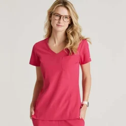Skechers by Barco Scrub Tops*Women's Dignity Tuck-In Scrub Top