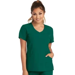 Skechers by Barco Scrub Tops*Women's Reliance Mock Wrap Scrub Top