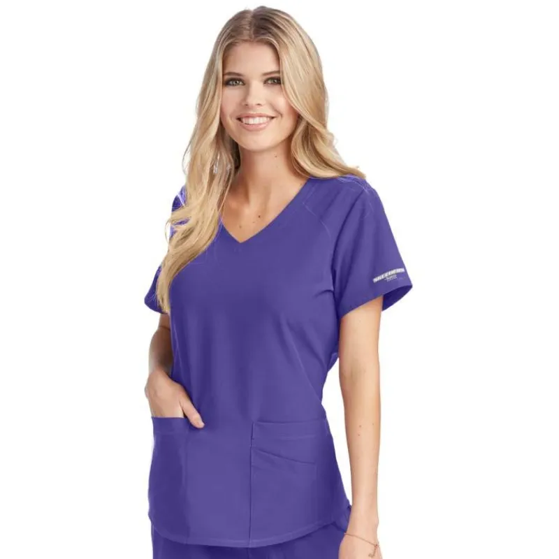 Skechers by Barco Scrub Tops*Women's Vitality 3 Pocket Scrub Top