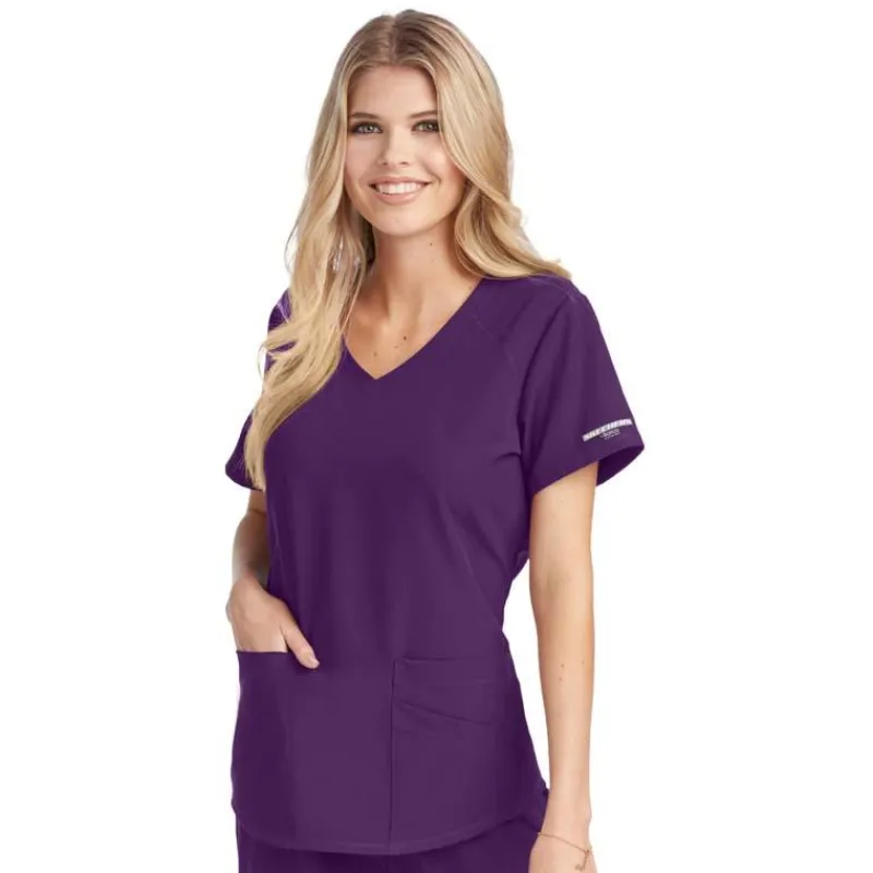 Skechers by Barco Scrub Tops*Women's Vitality 3 Pocket Scrub Top