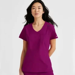 Skechers by Barco Scrub Tops*Women's Dignity Tuck-In Scrub Top