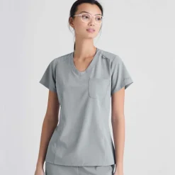 Skechers by Barco Scrub Tops*Women's Dignity Tuck-In Scrub Top
