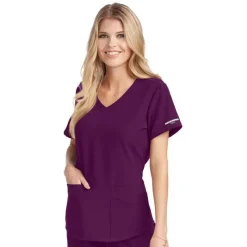 Skechers by Barco Scrub Tops*Women's Vitality 3 Pocket Scrub Top