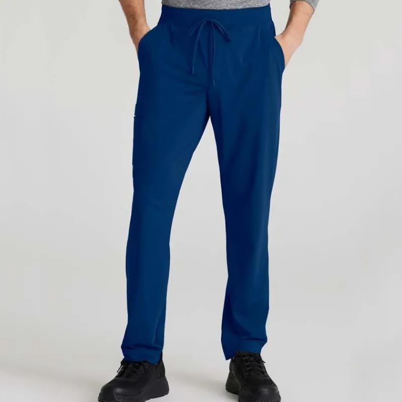 Skechers Slip-Ins Scrub Pants*Men's Rebound 4 Pocket Knit Cargo Scrub Pant