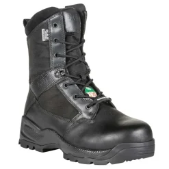 5.11 Tactical Non-Slip Boots | Non-Steel Safety Toe*Men's 8" A.T.A.C. 2.0 Shield Waterproof Carbon Toe Tactical Boot Black