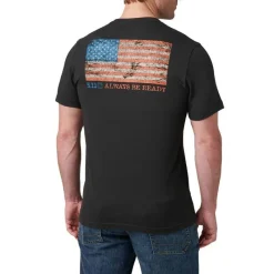 5.11 Tactical T-Shirts*Men's American Flag Graphic Tee Black