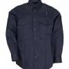 5.11 Tactical Work Shirts*Men's B Class Taclite PDU Long Sleeve Shirt Midnight Navy Blue