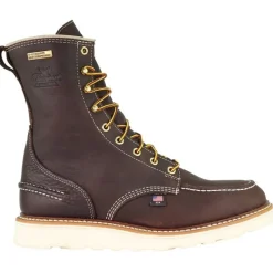 Thorogood Non-Slip Boots | Work Boots*Mens 1957 Series 8" Waterproof Moc Toe Wedge Work Boot Briar Pitstop