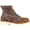 Thorogood Non-Slip Boots | Steel Toe*Mens American Heritage 6" Steel Toe Moc Toe Work Boot Brown
