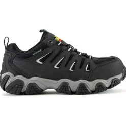 Thorogood Athletic | Non-Steel Safety Toe*Men's Crosstrex Series Composite Toe Waterproof Low Cut Hiker Black