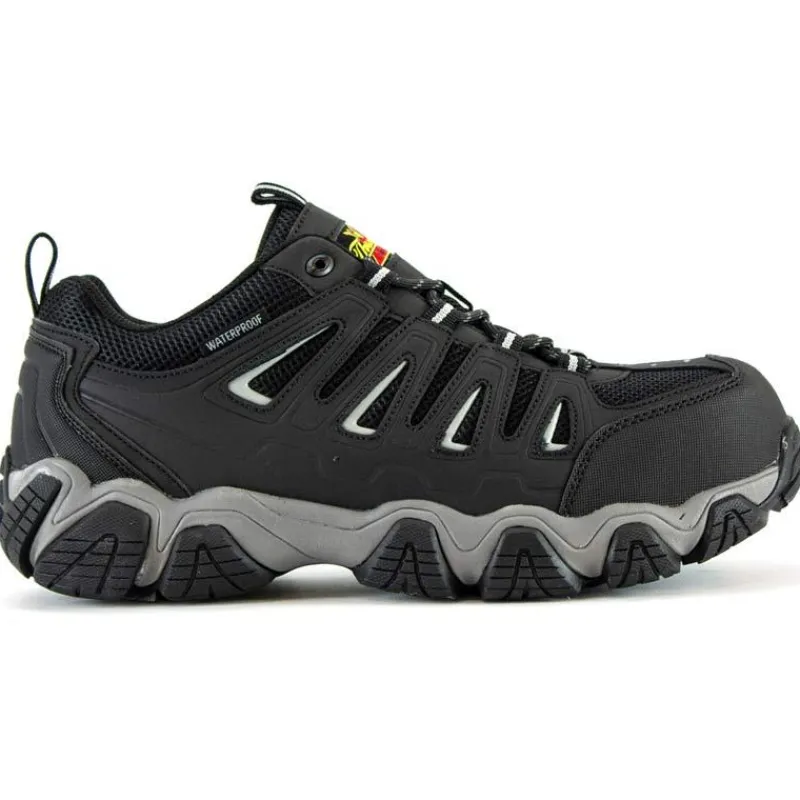 Thorogood Athletic | Non-Steel Safety Toe*Men's Crosstrex Series Composite Toe Waterproof Low Cut Hiker Black