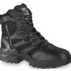 Thorogood Non-Slip Boots | Tactical*Mens Deuce Series 6" Waterproof Side Zip Tactical Boot Black