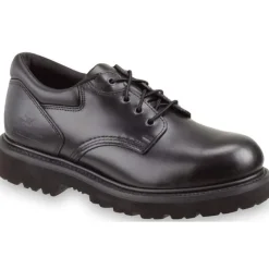 Thorogood Oxfords*Mens Steel Toe Classic Leather Work Oxford Black
