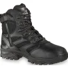 Thorogood Non-Slip Boots | Non-Steel Safety Toe*Men's The Deuce Series 6" Composite Toe Waterproof Side Zip Tactical Boot Black