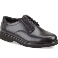 Thorogood Oxfords | Non-Slip Shoes*Mens Uniform Classics Leather Oxford- Extra Wide Sizes Black
