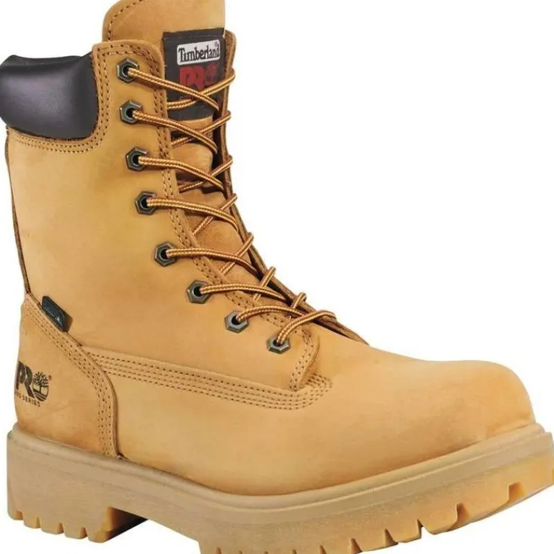 Timberland Pro Non-Slip Boots | Work Boots*8-Inch Waterproof Work Boots Wheat