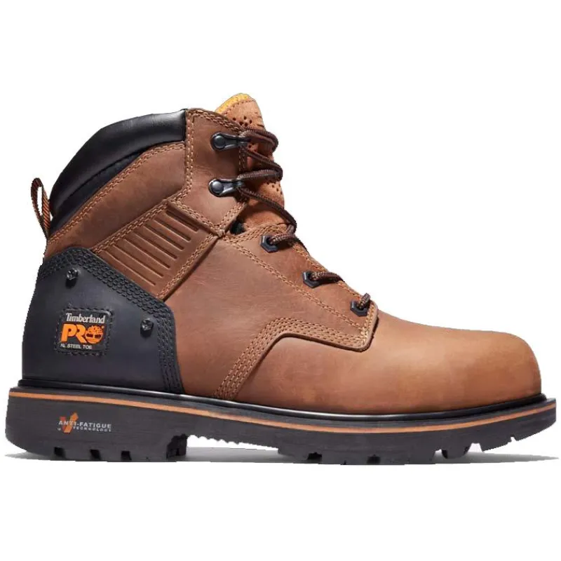 Timberland Pro Steel Toe | Work Boots*Men's 6" Ballast Steel Toe Work Boot Gaucho Saddleback
