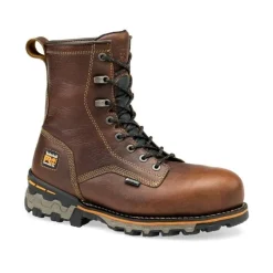 Timberland Pro Non-Slip Boots | Work Boots*Men's Boondock 8-Inch Waterproof EH Work Boots Brown