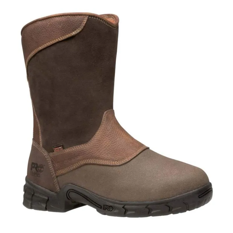 Timberland Pro Met Guard | Steel Toe*Men's Excave Steel Toe Met Guard Wellington Work Boots Brown