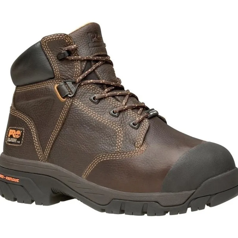 Timberland Pro Non-Slip Boots | Met Guard*Men's Helix 6-Inch Met Guard Composite Toe Work Boots Brown