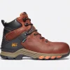Timberland Pro Non-Slip Boots | Non-Steel Safety Toe*Men's Hypercharge 6" Composite Toe Waterproof Work Boot Brown