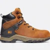 Timberland Pro Non-Slip Boots | Non-Steel Safety Toe*Men's Hypercharge 6" Composite Toe Waterproof Work Boot Brown