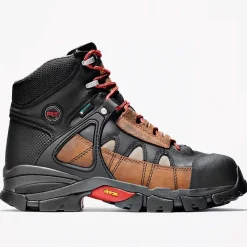 Timberland Pro Non-Slip Boots | Hiking*Men's Hyperion Alloy Toe Waterproof Work Hiker Brown