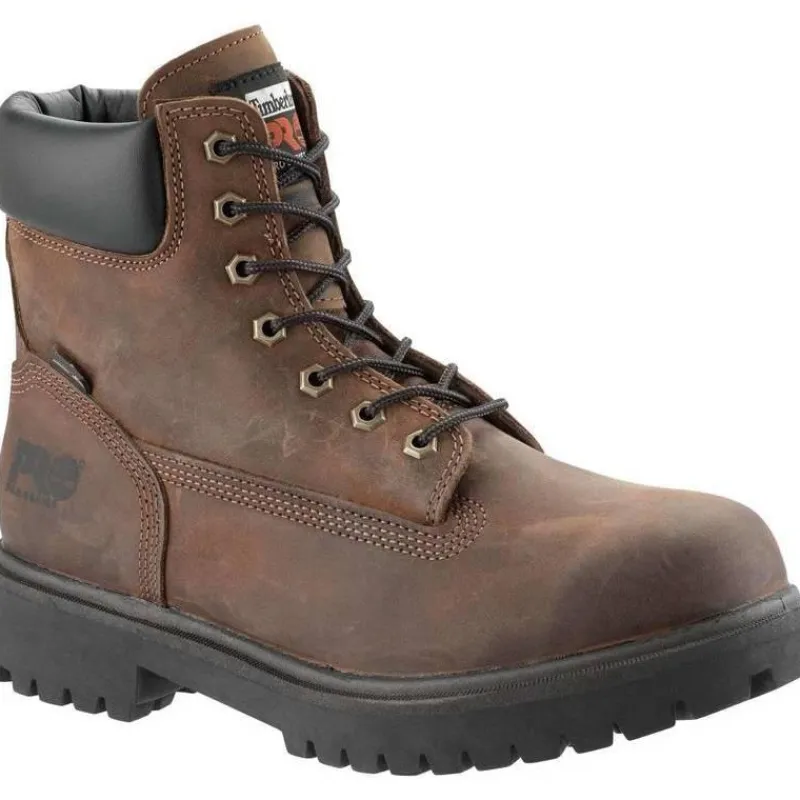 Timberland Pro Non-Slip Boots | Work Boots*Men's 6-Inch Waterproof Work Boots Brown