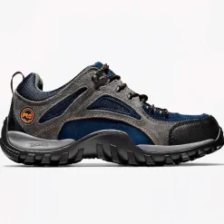 Timberland Pro Non-Slip Boots | Steel Toe*Men's Mudsill Steel Toe Low Work Hiker Blue