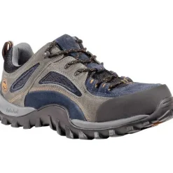 Timberland Pro Non-Slip Boots | Steel Toe*Men's Mudsill Low Steel Toe Athletic Work Shoes Gray / Blue