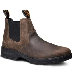 Timberland Pro Non-Slip Boots | Non-Steel Safety Toe*Men's Nashoba Composite Toe Chelsea Work Boot Turkish Coffee