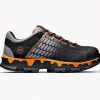 Timberland Pro Non-Slip Shoes | Athletic*Men's Powertrain Sport ESD Alloy Toe Athletic Work Shoe Grey / Orange