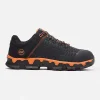 Timberland Pro Non-Slip Shoes | Athletic*Men's Powertrain Sport Alloy Toe Athletic Work Shoe Black / Orange