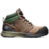 Timberland Pro Non-Slip Boots | Non-Steel Safety Toe*Men's Reaxion Waterproof Composite Toe Hiker Brown/green