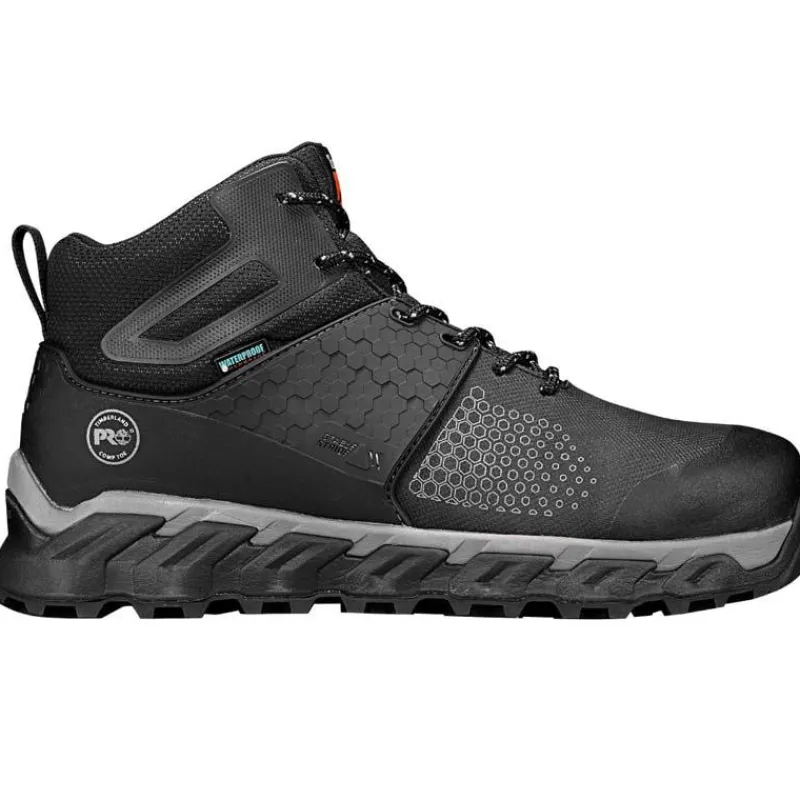 Timberland Pro Non-Slip Boots | Non-Steel Safety Toe*Men's Ridgework Composite Toe Waterproof Hiker Black