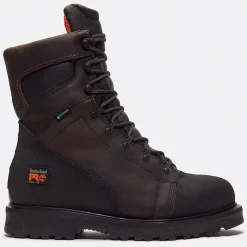 Timberland Pro Non-Slip Boots | Steel Toe*Men's Rigmaster 8" Steel Toe Waterproof Work Boot Brown