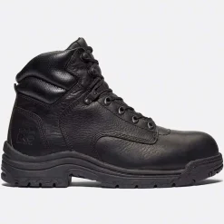 Timberland Pro Work Boots | Non-Slip Boots*Men's TiTAN 6" Alloy Toe Work Boot Black