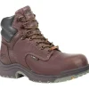 Timberland Pro Non-Slip Boots | Steel Toe*TiTAN 6-Inch Waterproof Safety Toe Work Boots Brown