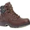 Timberland Pro Non-Slip Boots | Steel Toe*Women's TiTAN Waterproof 6-Inch Safety Toe Boots Brown
