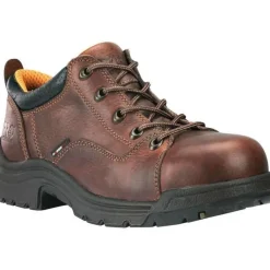 Timberland Pro Non-Slip Shoes | Oxfords*Women's TiTAN Safety Toe Oxford Brown