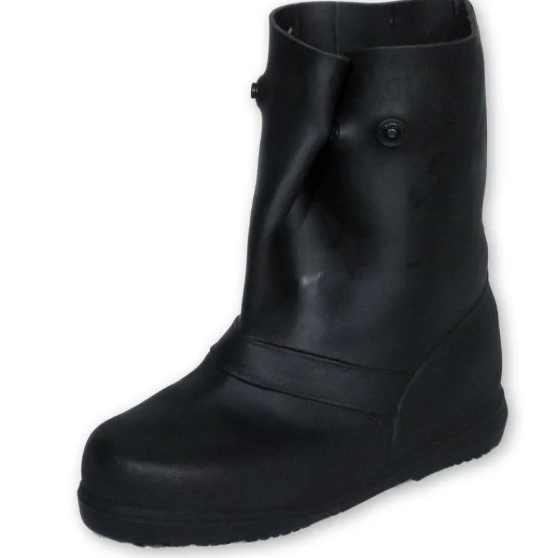 Treds Rain Boots | Rain Boots*USA Made 12-Inch Rubber Overshoes Black