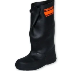 Treds Rain Boots | Rain Boots*USA Made 17-Inch Rubber Overshoes Black