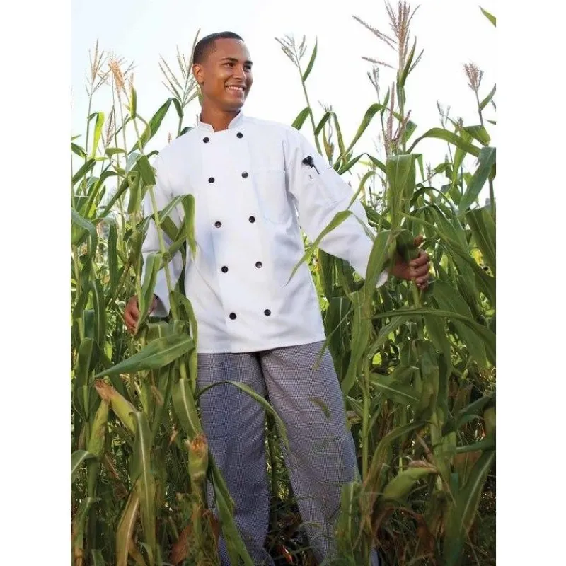 Uncommon Threads Chef Coats*greenTAB Moroccan 10 Button Chef Coat