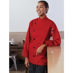 Uncommon Threads Chef Coats*greenTAB Rio 5 Button No Pocket Chef Coat