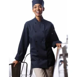 Uncommon Threads Chef Coats*greenTAB Orleans 10 Button Chef Coat
