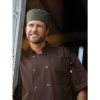 Uncommon Threads Chef Coats*South Beach Short Sleeve 10 Button Chef Coat