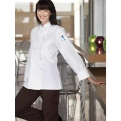 Uncommon Threads Chef Coats*Women's Napa 10 Pearl Button Chef Coat