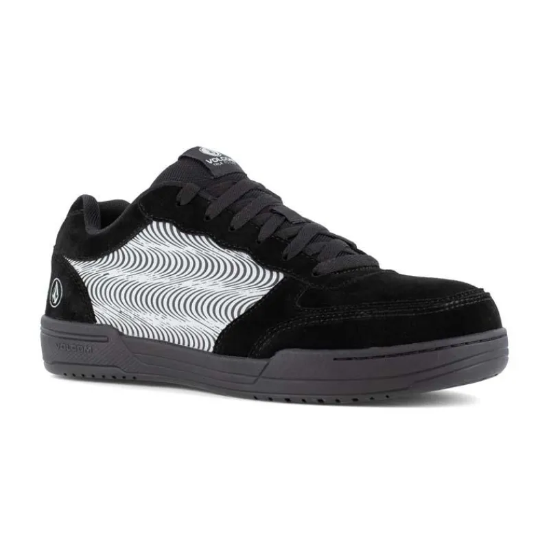 Volcom Athletic | Non-Slip Shoes*Men's Hybrid Composite Toe SD Skate Work Shoe Black/tower Grey