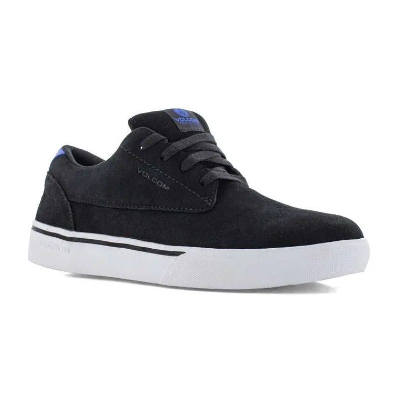 Volcom Non-Slip Shoes | Athletic*Men's True Composite Toe Skate Canvas Work Shoe Black